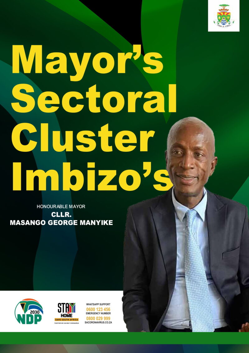Mayor’s Sectoral Cluster Imbizo